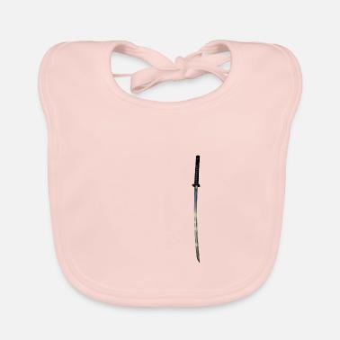 Samurai Katana Bavaglino ecologico per neonato