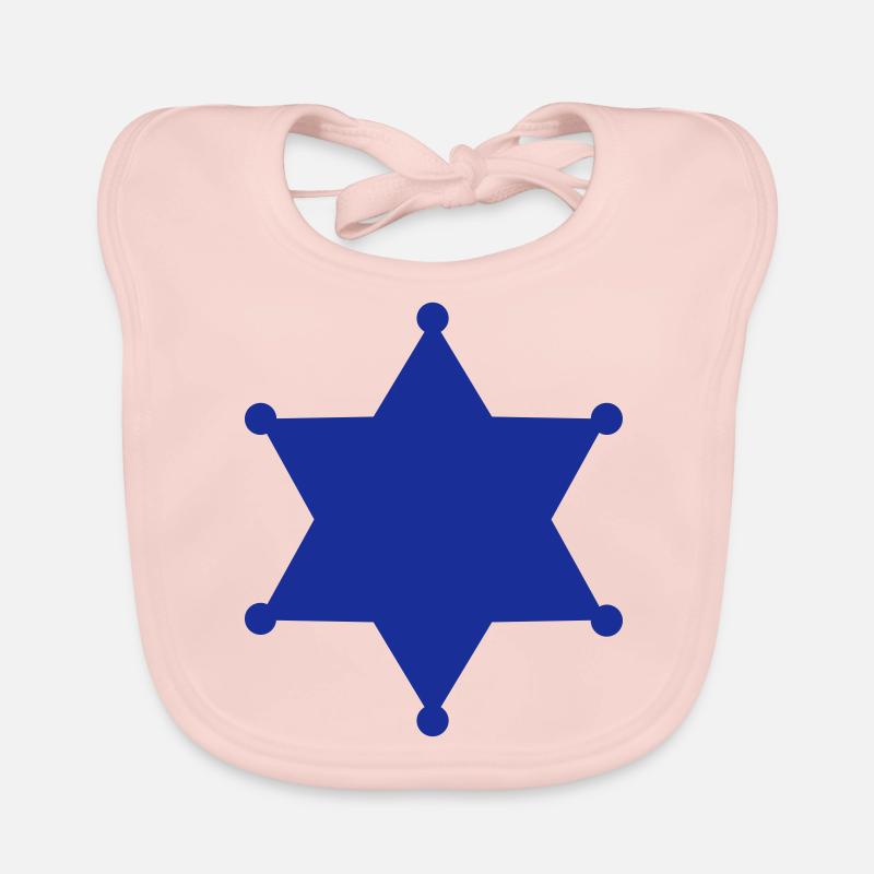 Sheriffstern Bavoir bio Bébé