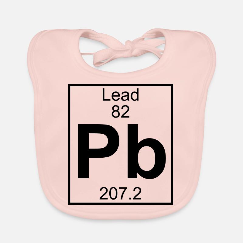 Element 082 - Pb (lead) - Full Baby Bio-Lätzchen