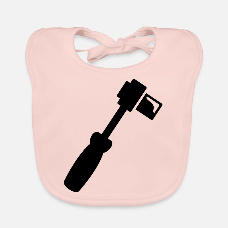 Mechanic wrench Organic Baby Bibs