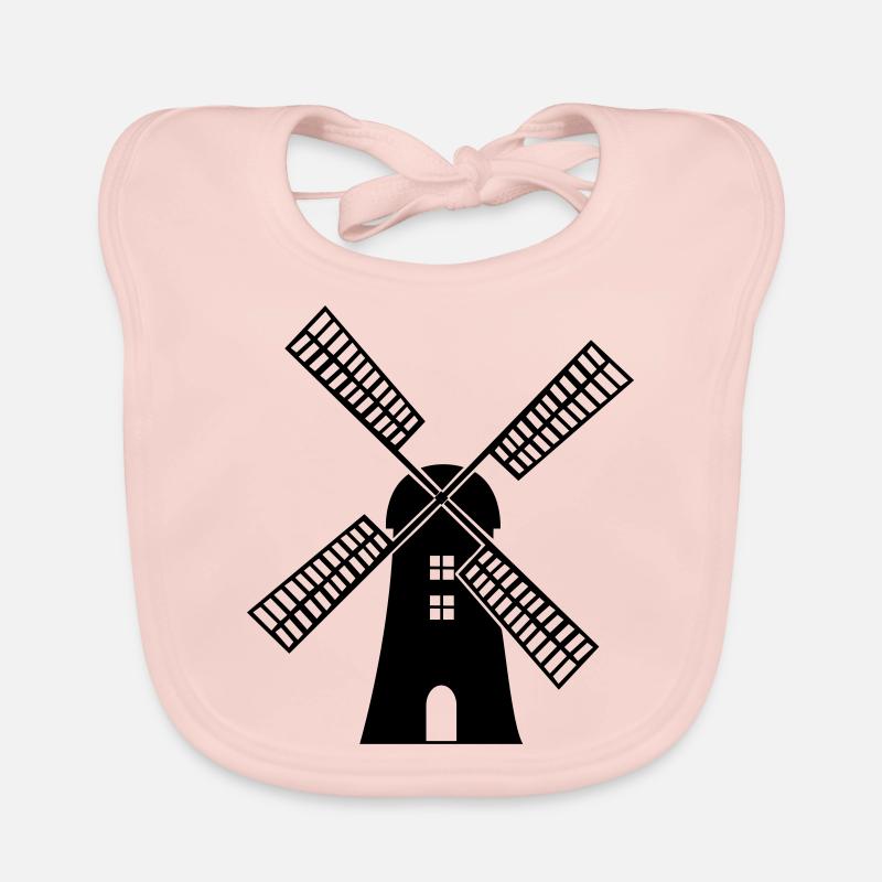 windmühle Baby Bio-Lätzchen