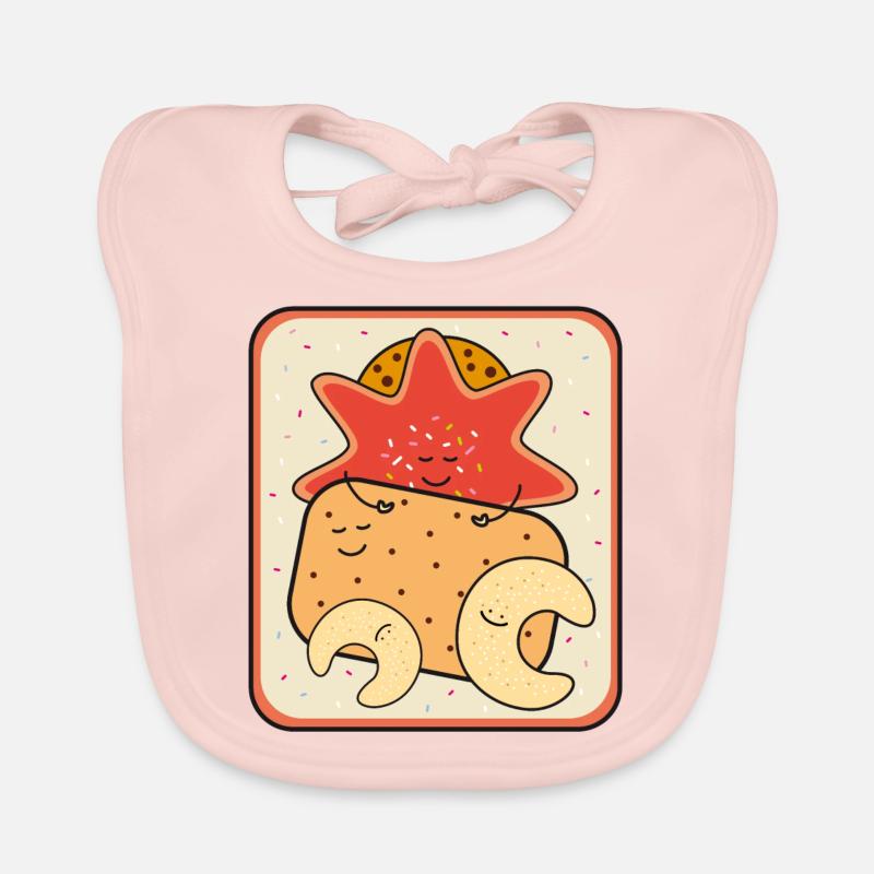 Boîte de biscuits de Noël Bavoir bio Bébé