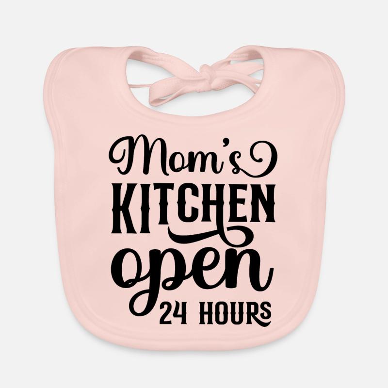 Moms kitchen open 24 hours Baby Bio-Lätzchen