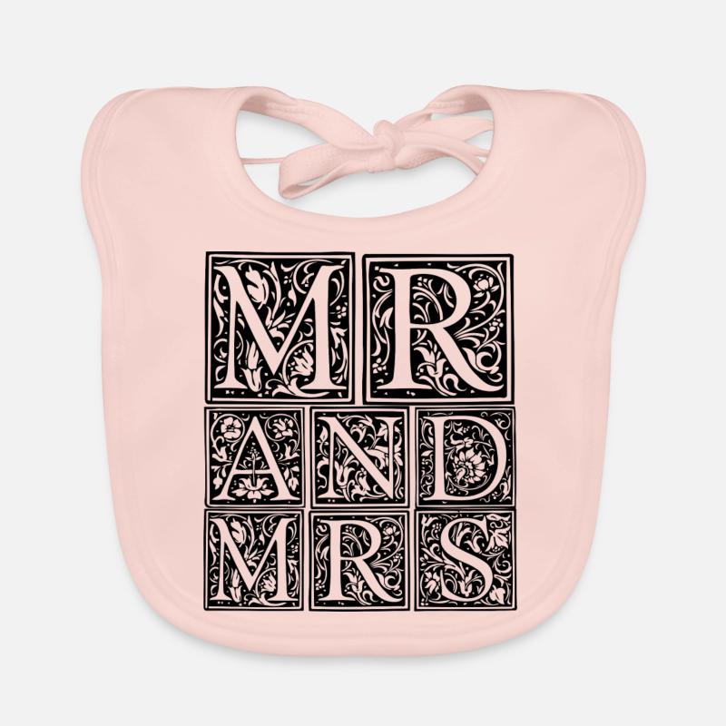 Lui et vous | M. et Mme | M. et Mme Bavoir bio Bébé