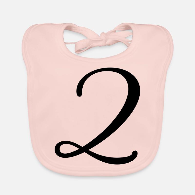 2 Organic Baby Bibs