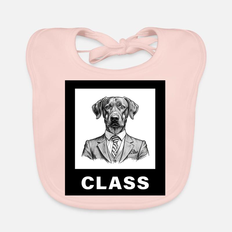 Dog with Class Baby Bio-Lätzchen