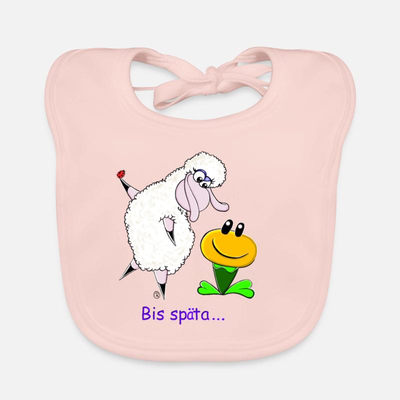 To Späta...... Wolly Sheepling Gaming Organic Baby Bibs