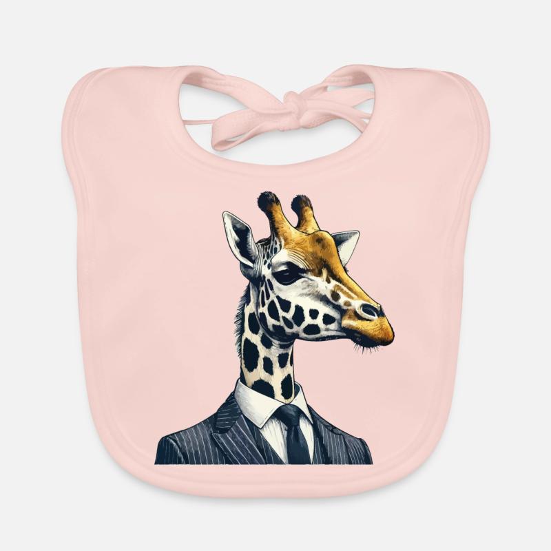 giraffe Organic Baby Bibs