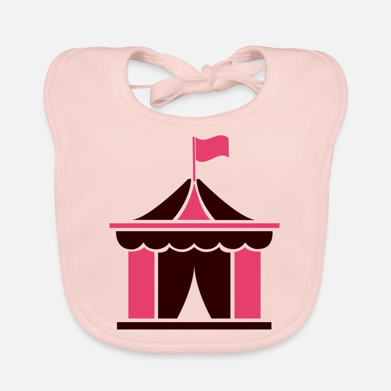 cirque Bavoir bio Bébé