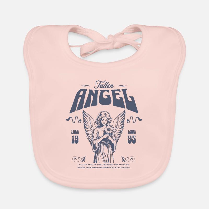Ange déchu Bavoir bio Bébé