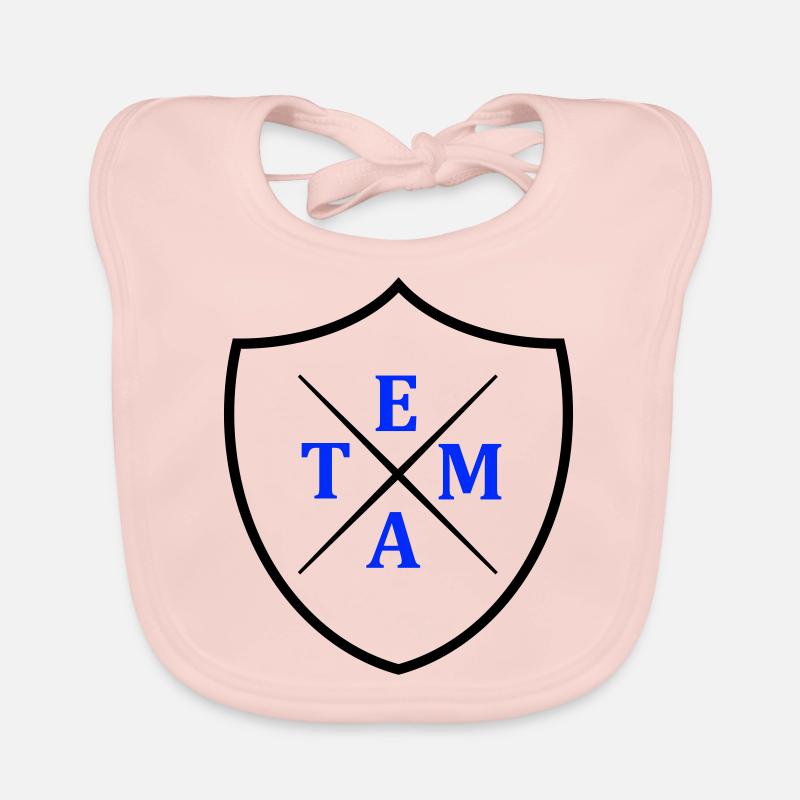 Team Crest Organic Baby Bibs