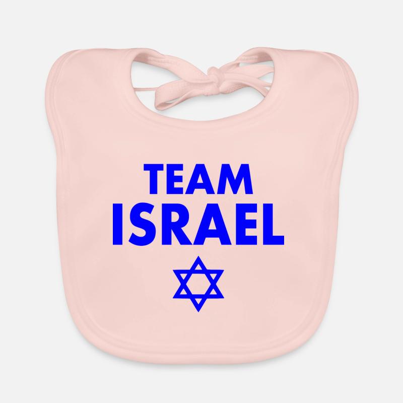 Team israel Organic Baby Bibs