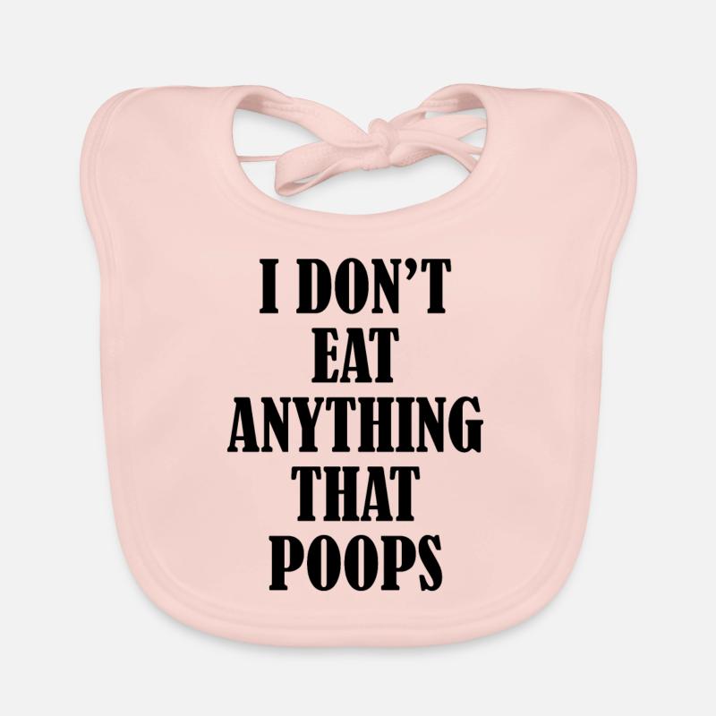 Vegan Vegan Vegan Scripture Black Organic Baby Bibs