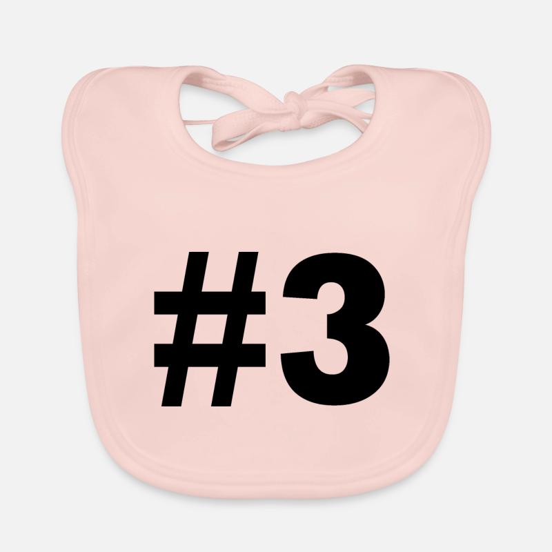 #3 - Baby Bio-Lätzchen - Rose