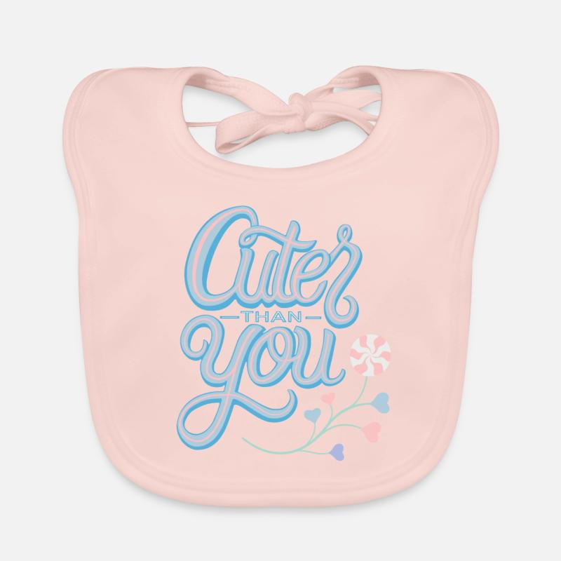 Plus mignon que toi Bavoir bio Bébé