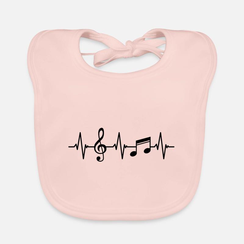 Techno Sheet Music DJ Electronics EDM House Rave Dance Organic Baby Bibs