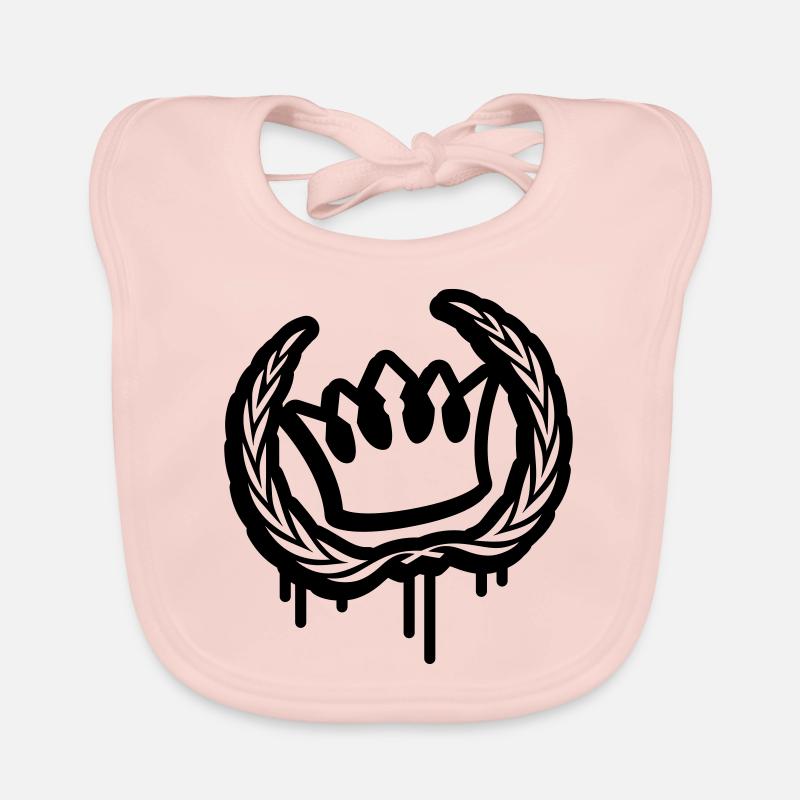 couronne couronne Bavoir bio Bébé