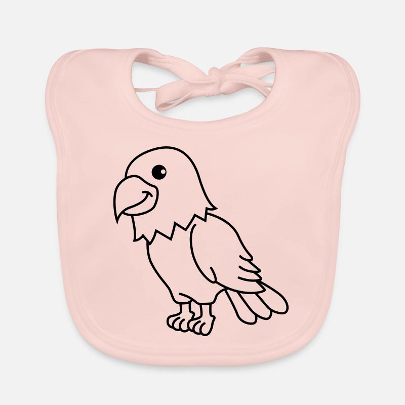 Adler Comic Tier Baby Bio-Lätzchen