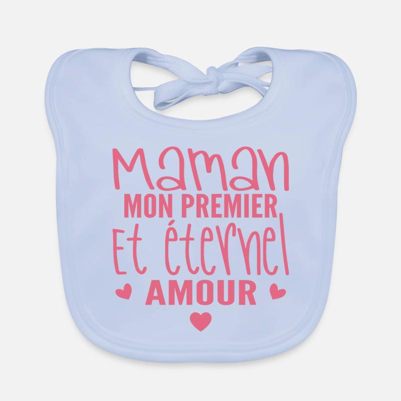 éternel amour cadeau maman Bavoir bio Bébé