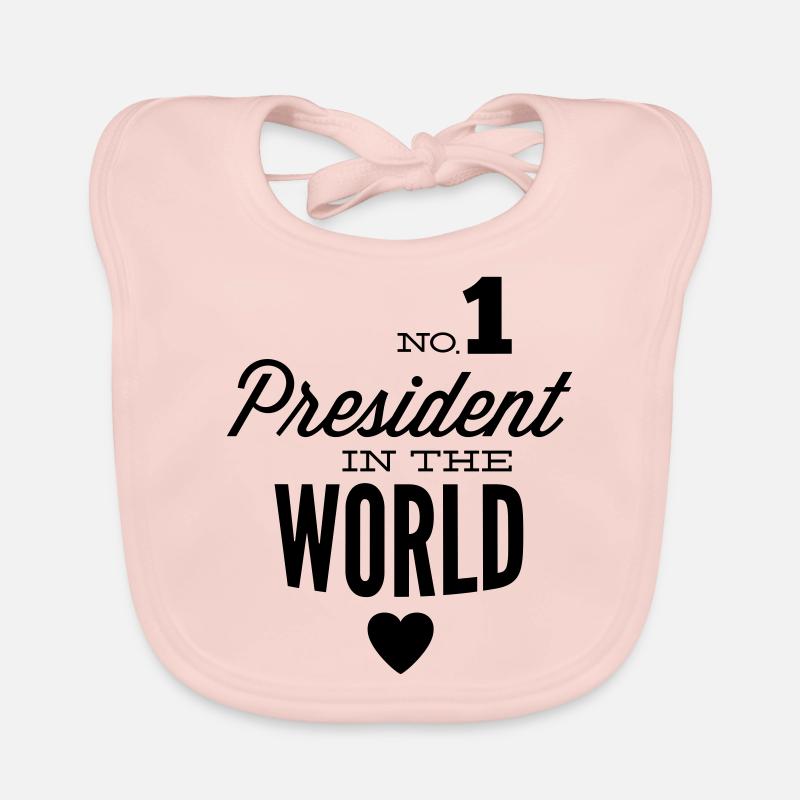 Bester Präsident der Welt Baby Bio-Lätzchen