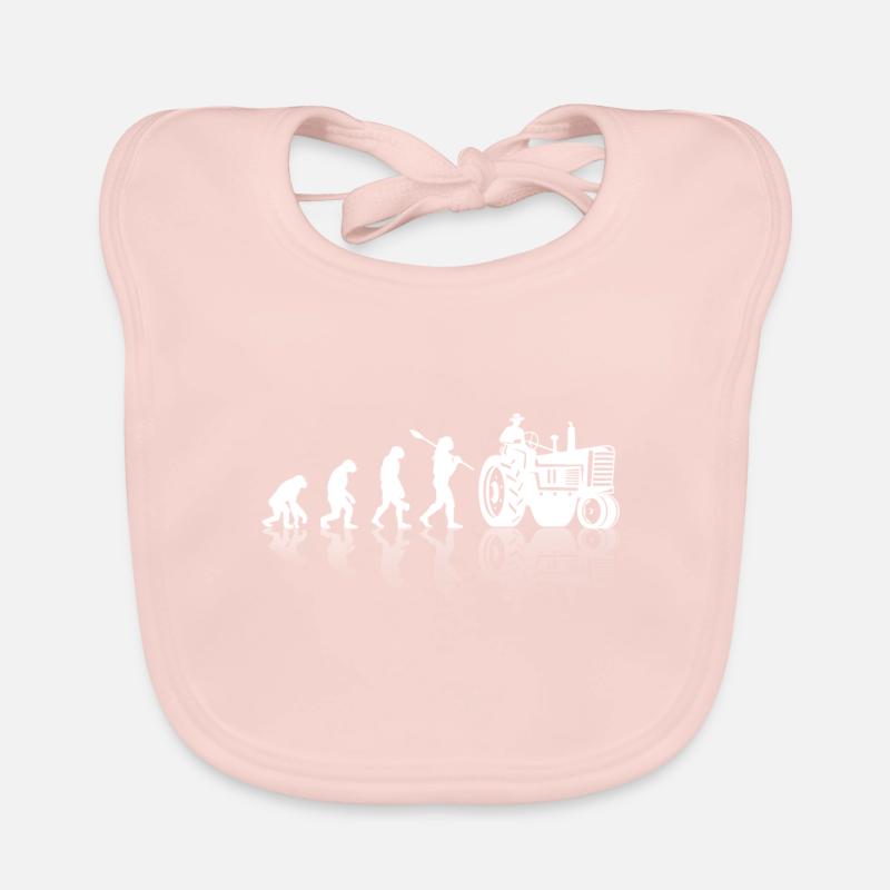 Chemise Tracteur · Agriculture · Evolution Bavoir bio Bébé