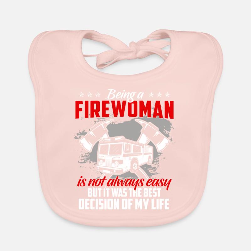 Firefighter Shirt · Firefighting · Firefighter Organic Baby Bibs