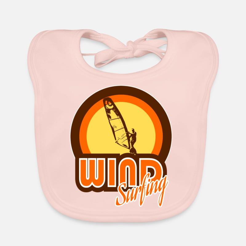 Windsurfer Bavoir bio Bébé