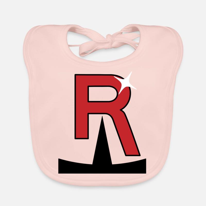 Team Rocket Star Organic Baby Bibs