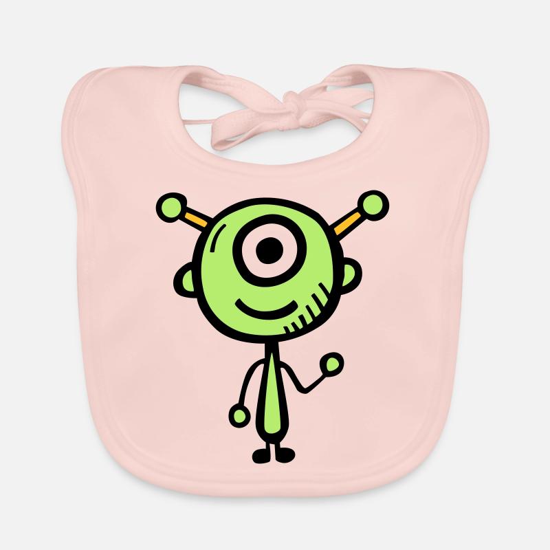 alien Baby Bio-Lätzchen