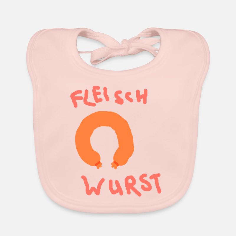 Fleischwurst Baby Bio-Lätzchen