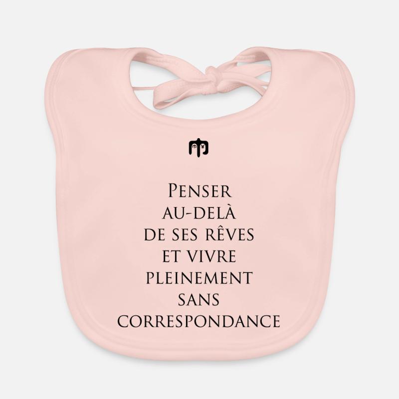 correspondance Bavoir bio Bébé