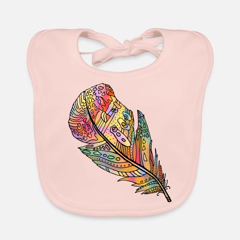 Feather Organic Baby Bibs