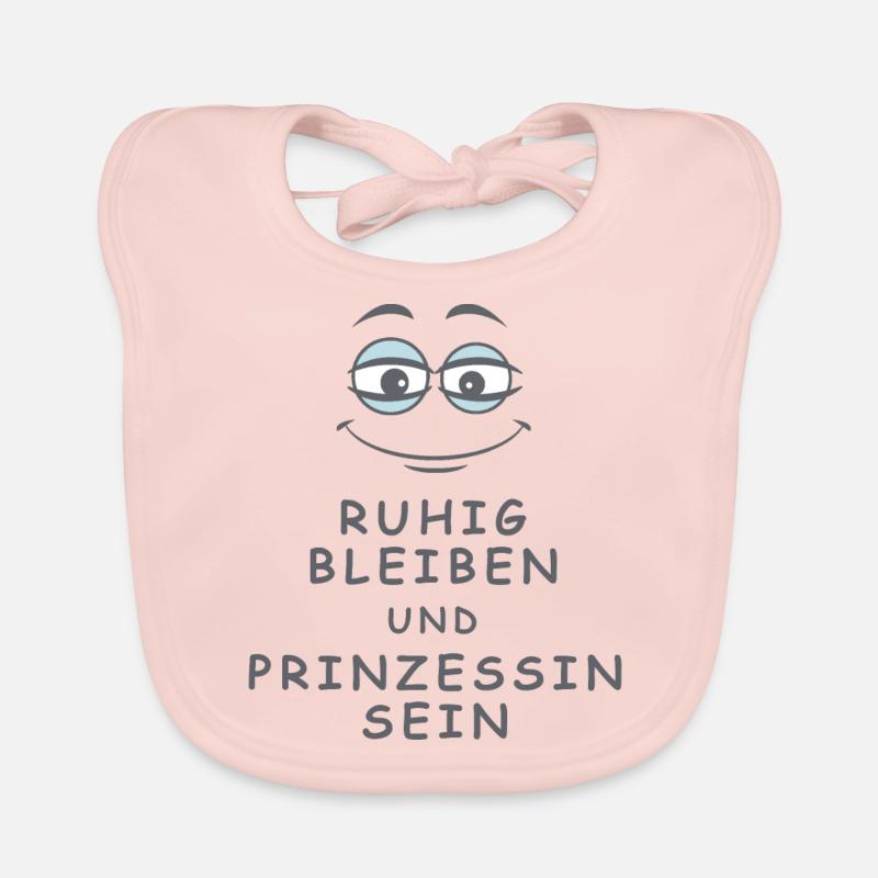 Prinzessin sein Baby Bio-Lätzchen