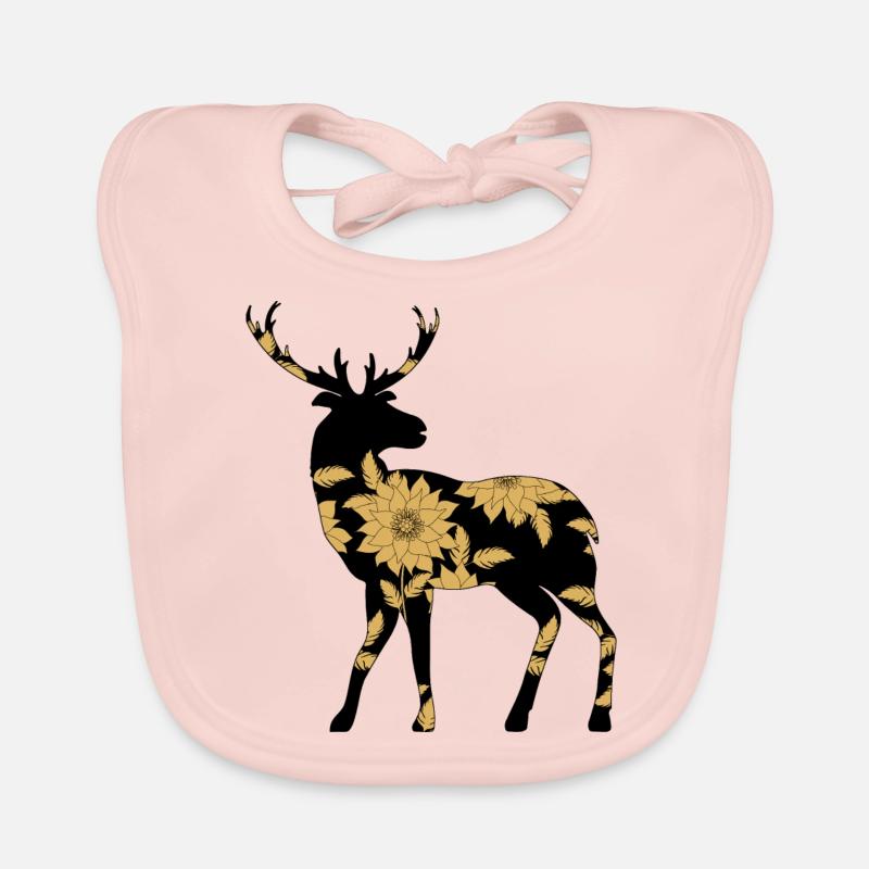 Deer Organic Baby Bibs
