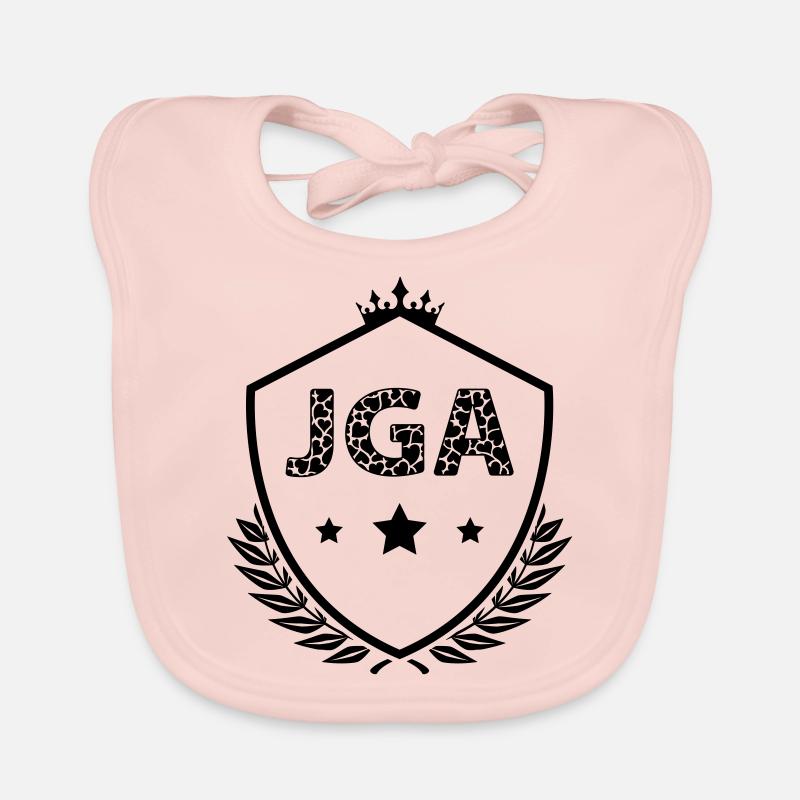 jga - Baby Bio-Lätzchen - Rose