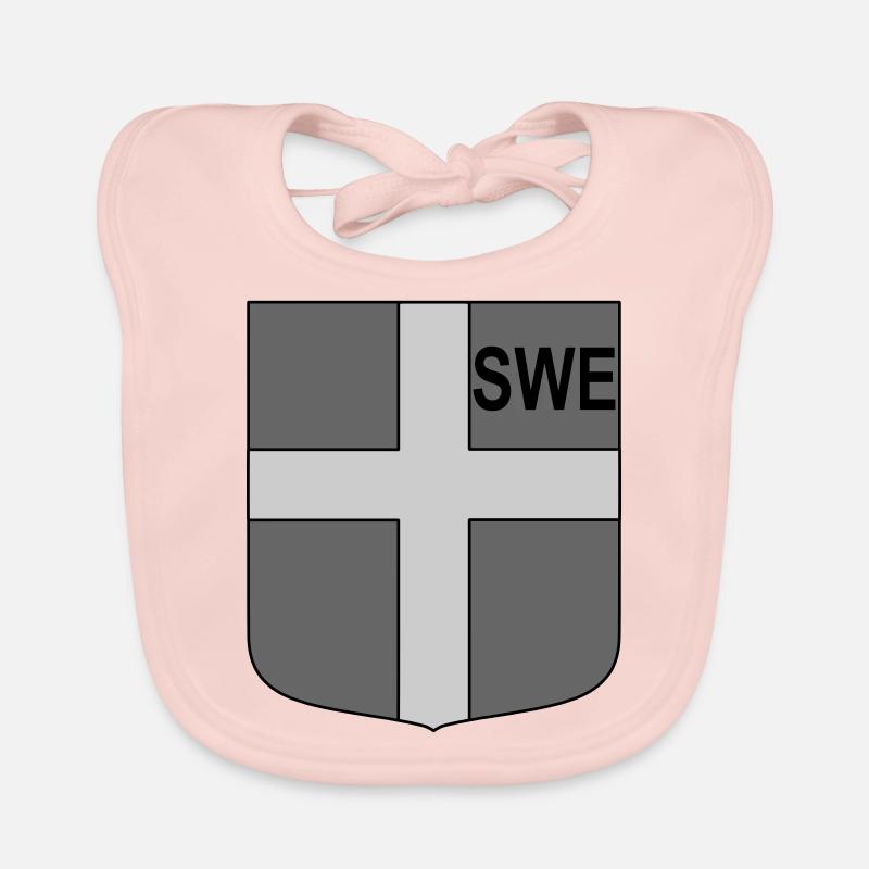 eng tactical shield Organic Baby Bibs
