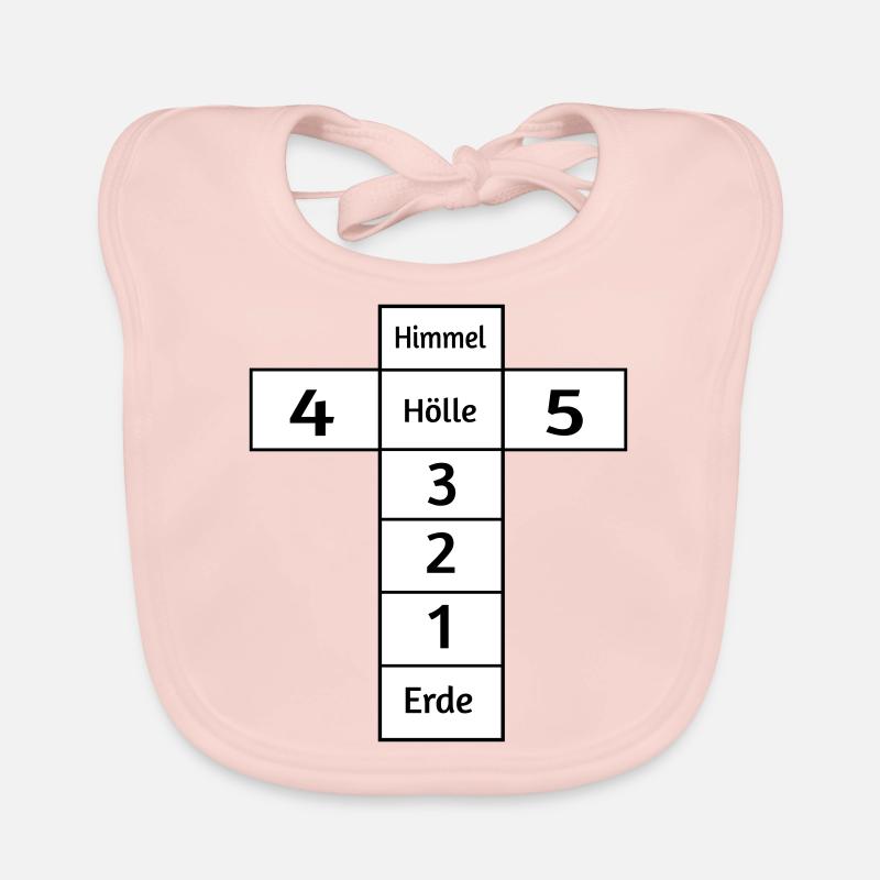 Himmel und Hölle Baby Bio-Lätzchen