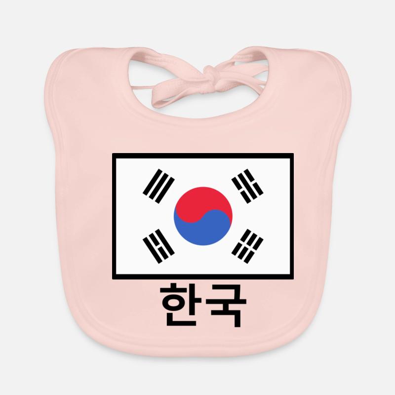 Corée Bavoir bio Bébé