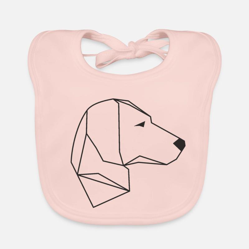 Weimaraner Hund Geschenkidee Baby Bio-Lätzchen