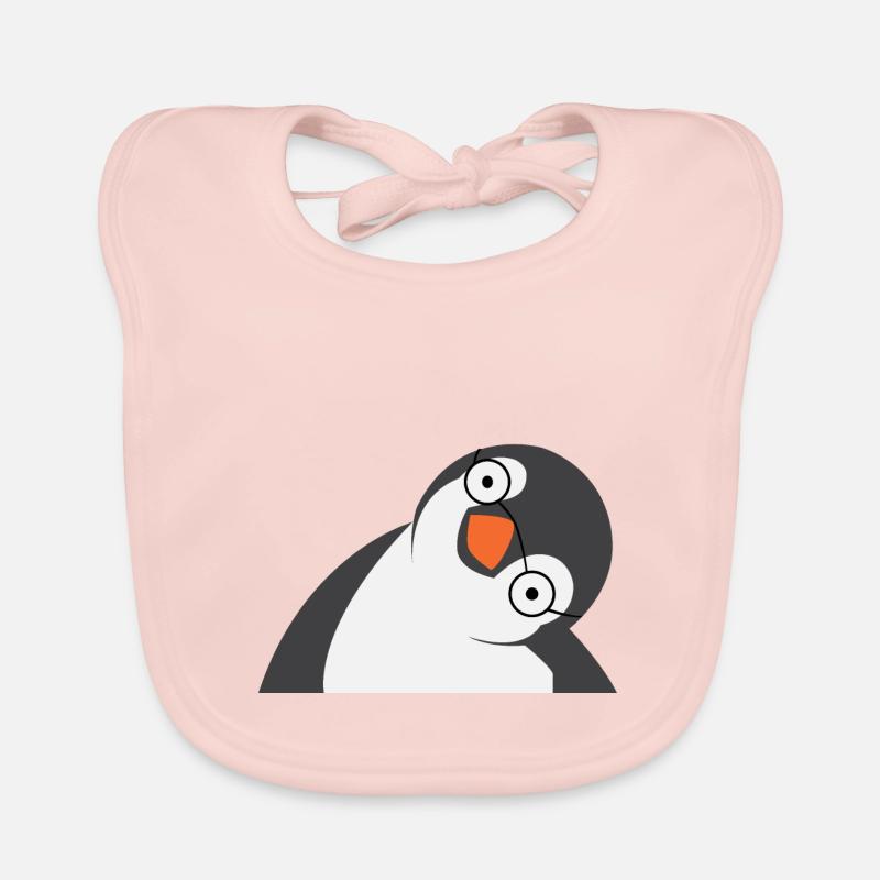 Pingouin Bavoir bio Bébé