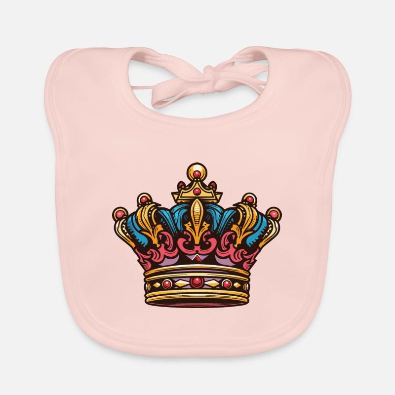 Crown Majesty Crown Organic Baby Bibs
