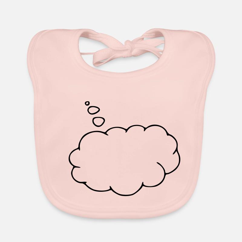 Thinking bubble Organic Baby Bibs