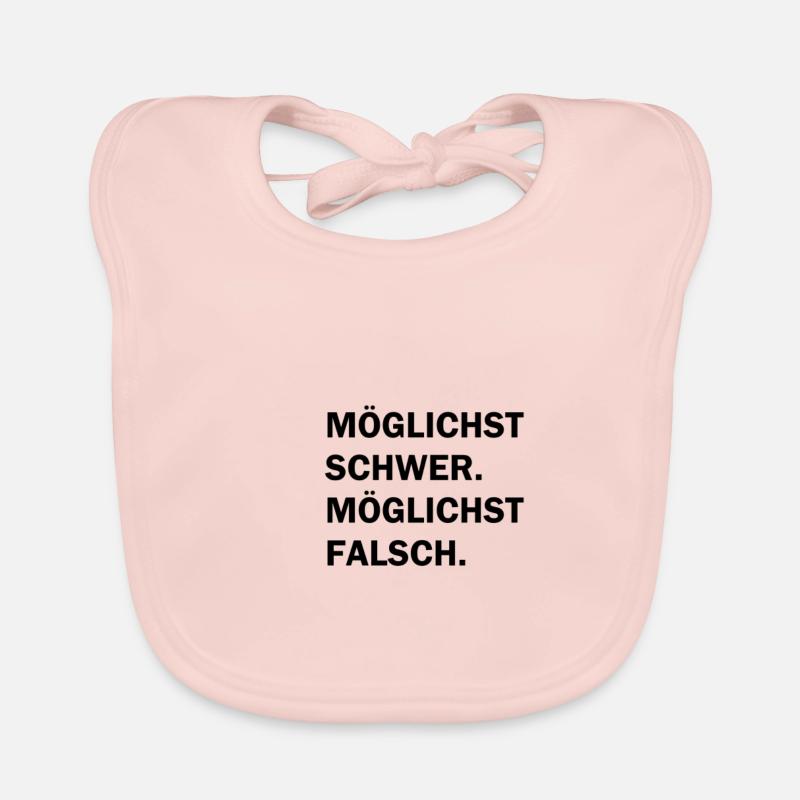 As difficult as possible As wrong as possible Organic Baby Bibs