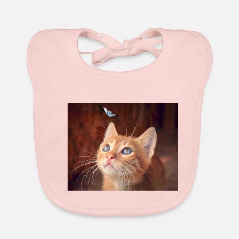 Bébé Chat Bavoir bio Bébé