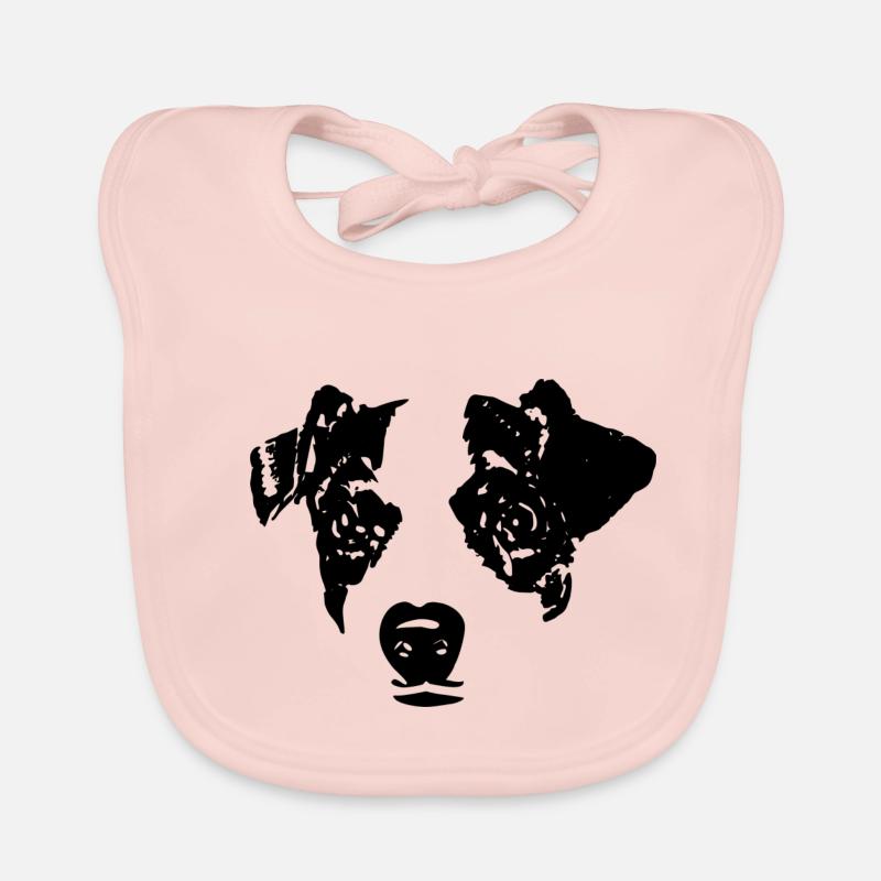 Idée cadeau t-shirt Jack Russel Bavoir bio Bébé