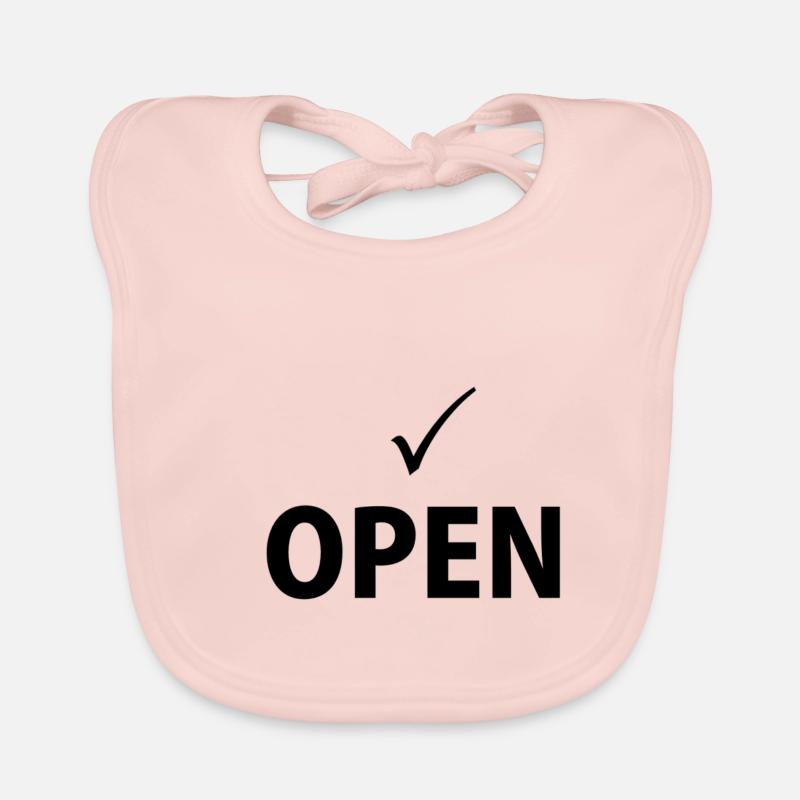 OPEN Organic Baby Bibs