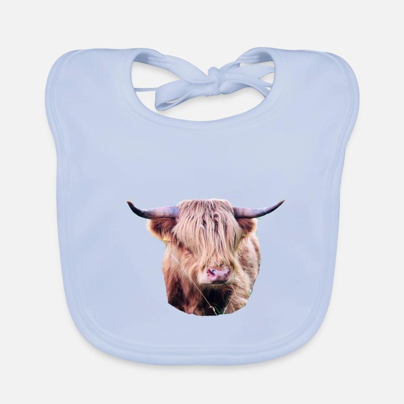 Highland Beef Organic Baby Bibs