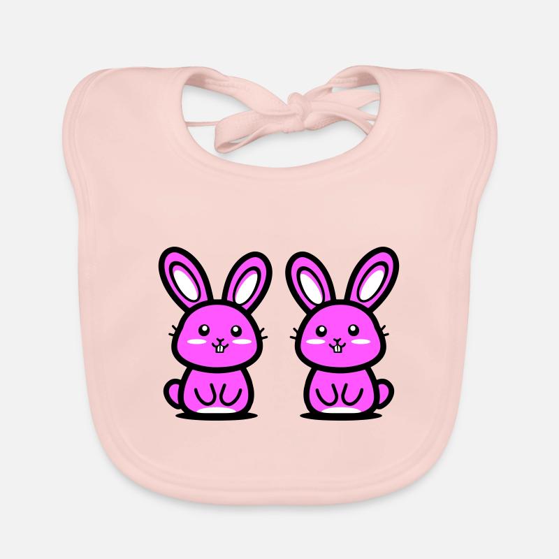 Easter Bunny Easter Organic Baby Bibs