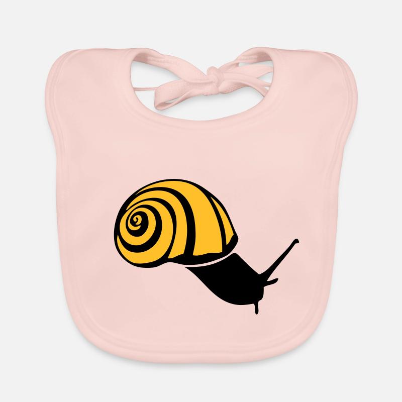 escargot Bavoir bio Bébé