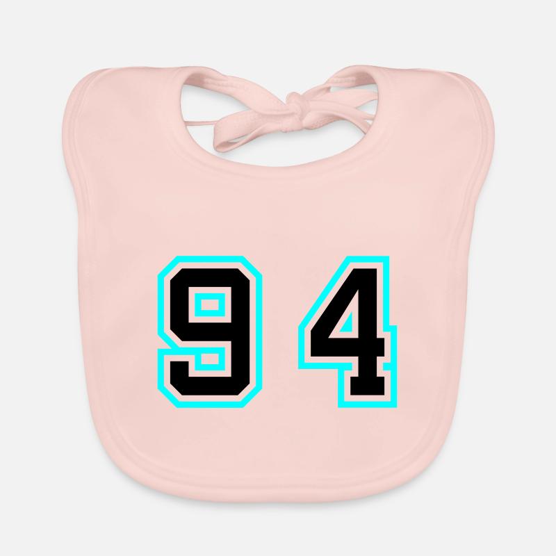94 Symbole numérique Bavoir bio Bébé